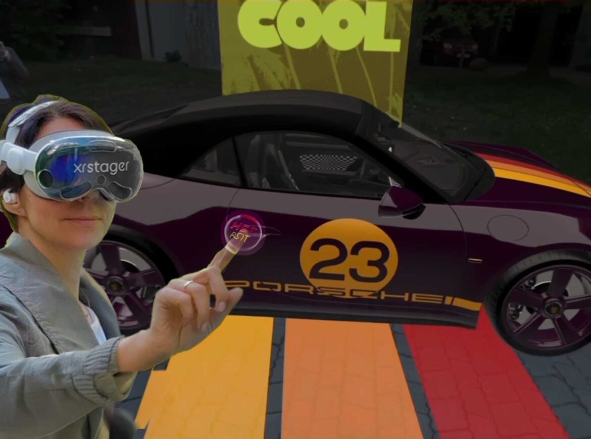 How “My Icon of Cool” Brings the 911 to Life as a Mixed Reality Experience on Apple Vision Pro