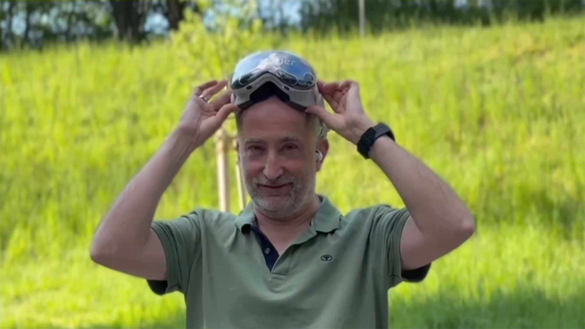 Step in: The experience in action on Apple Vision Pro.