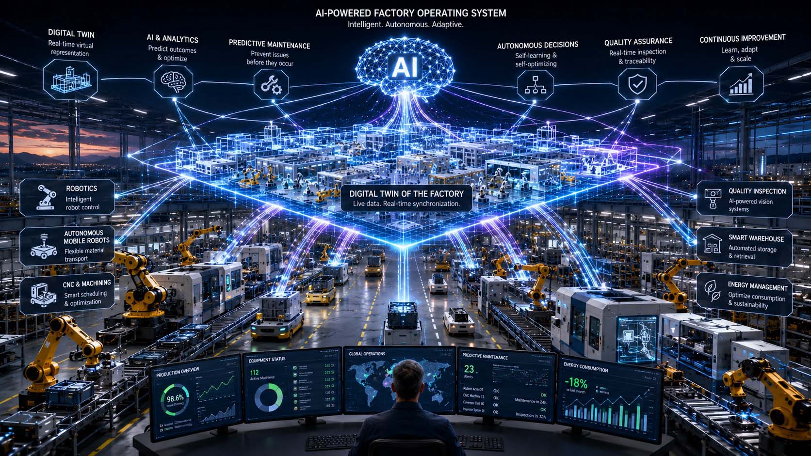 Collaborative Engineering Platform mit Digital Twin, KI und Echtzeitsimulation
