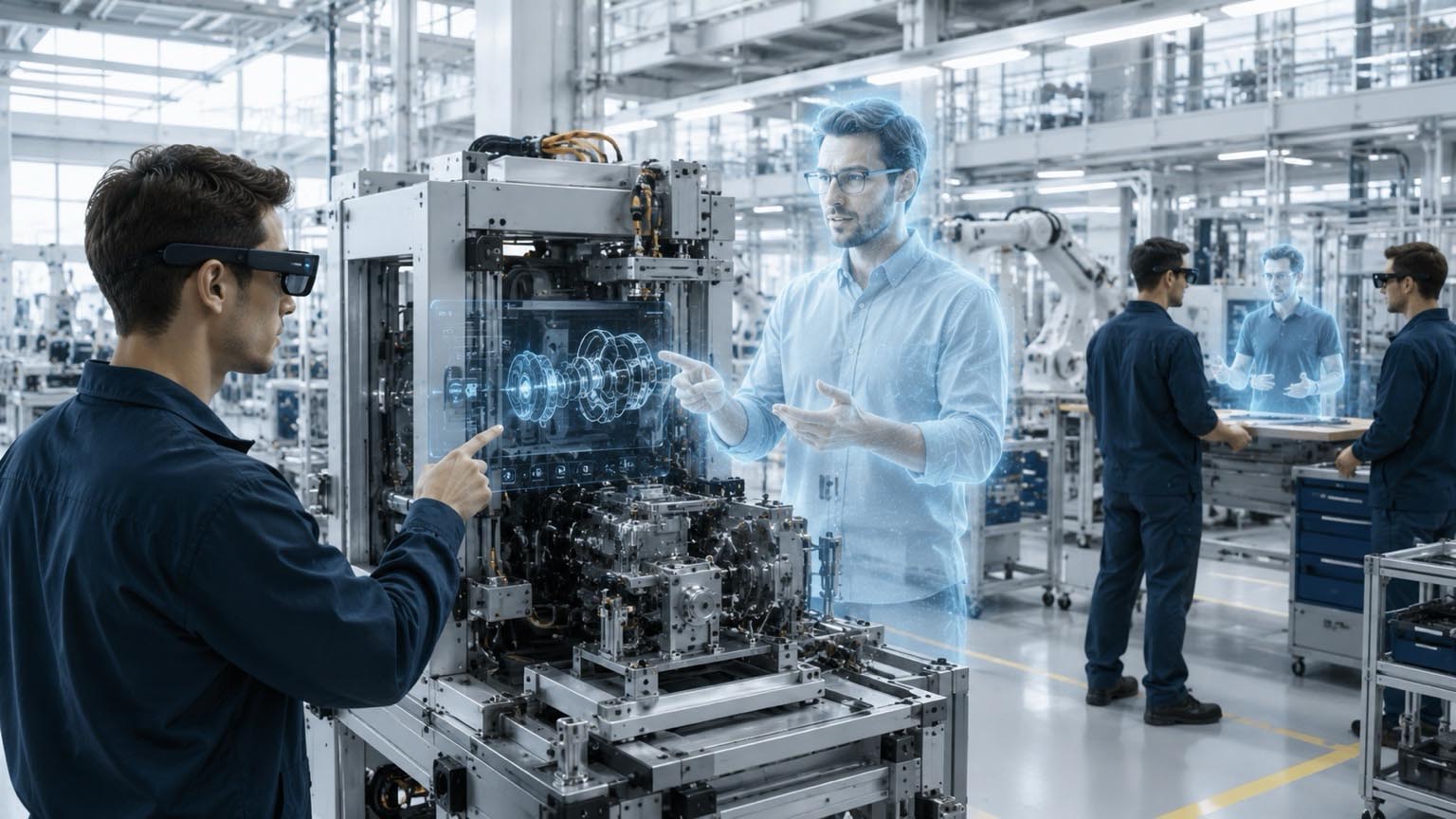 Digitale Zwillinge mit Service Avataren für Industrie Gebäude Energie und Logistik
