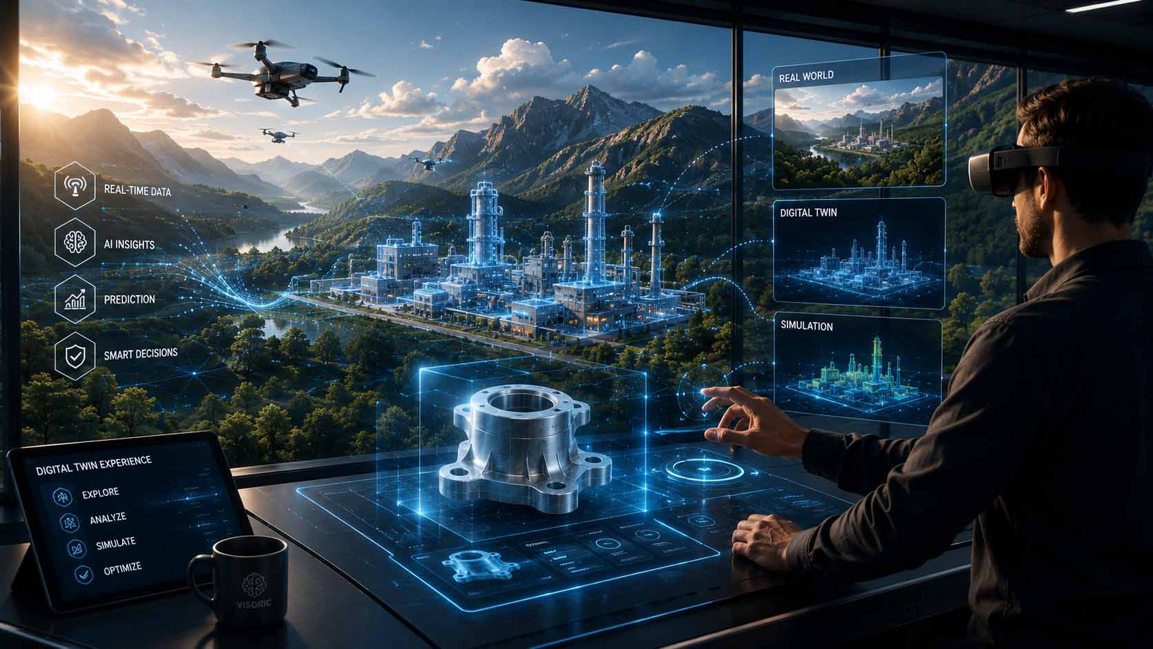 Digital Twin Operations für Wartung, Produktion und Engineering