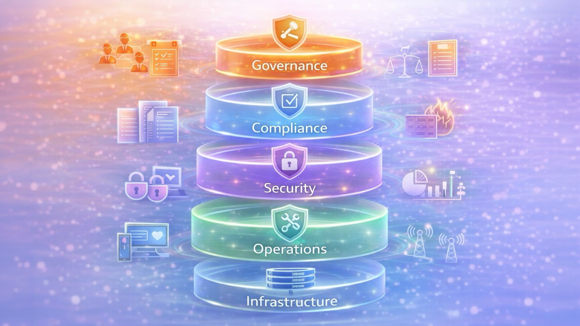 Framework für den Betrieb reaktiver Interface Systeme mit Governance, Security und Operations