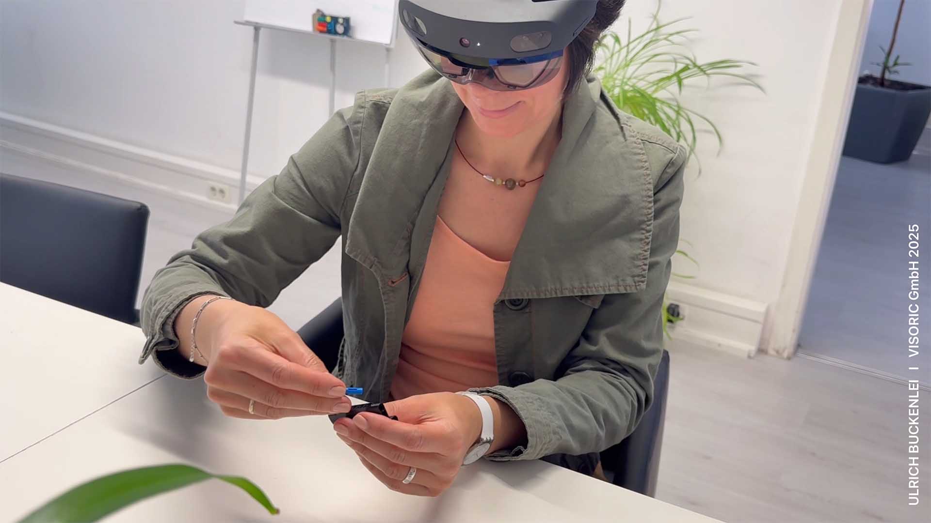 Montageplattform in Mixed Reality