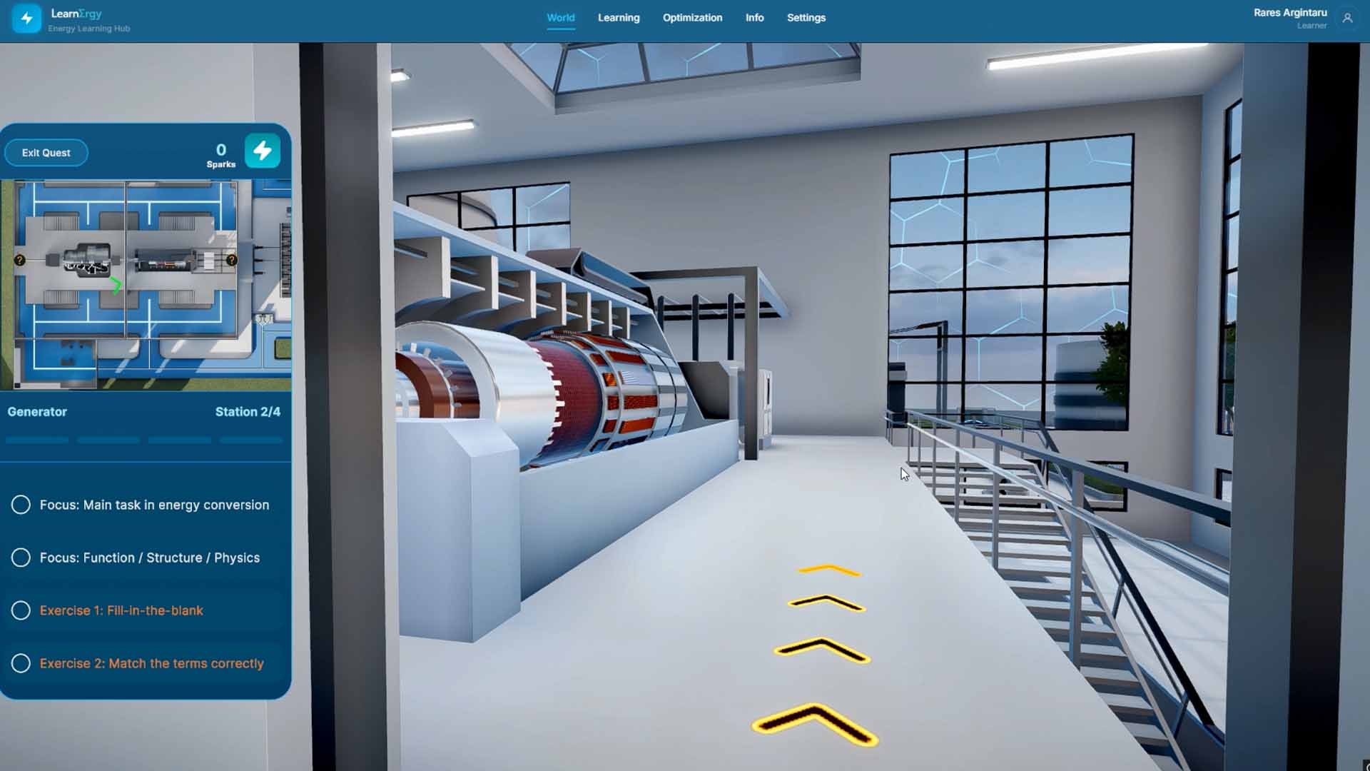 Virtuelles Umspannwerk und Energieinfrastruktur in 3D