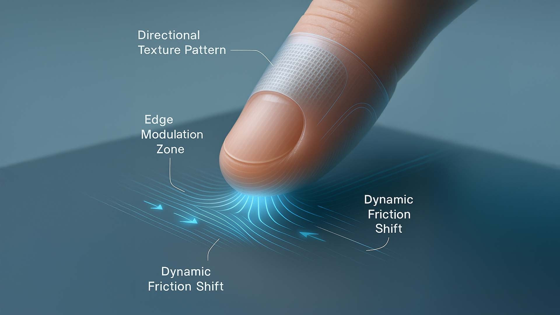 Dynamische haptische Effekte im VoxeLite-System