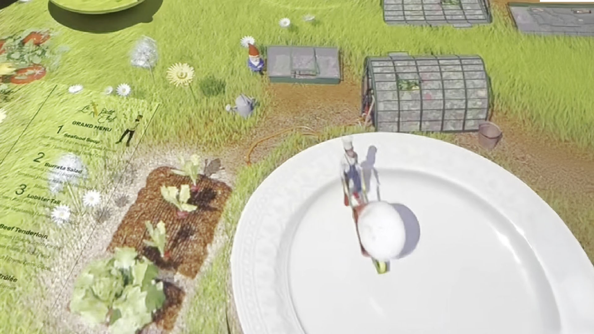 AI-gestütztes Dinner mit Le Petit Chef