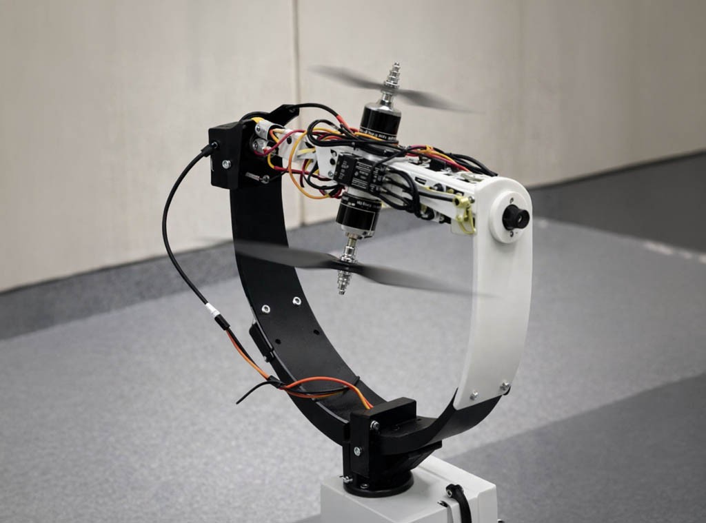 Spatial Flight Control, when drone flight is controlled in three dimensions
