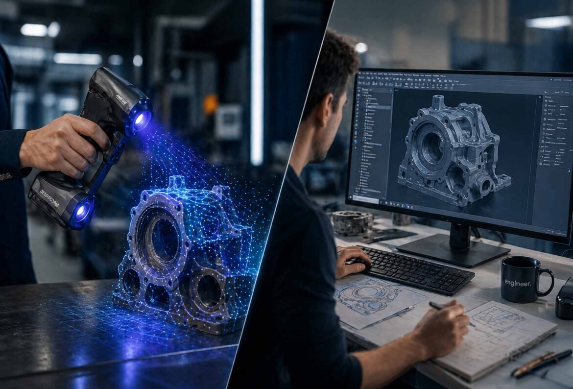 3D Scanning und CAD Daten für die erfolgreiche Nutzung digitaler Modelle
